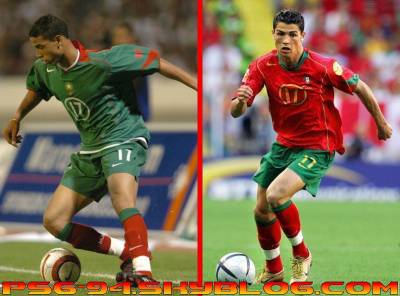 chamakh vs ronaldo